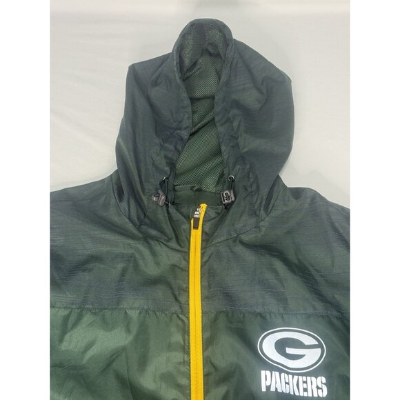 Green Bay Packers Full Zip Jacket NFL FOOTBALL Team Apparel Men’s Large GIII - Picture 5 of 12
